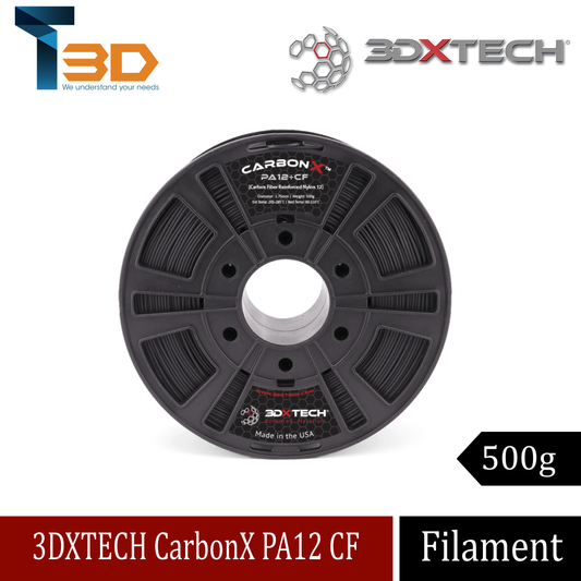 3DXTECH CarbonX PA12 CF