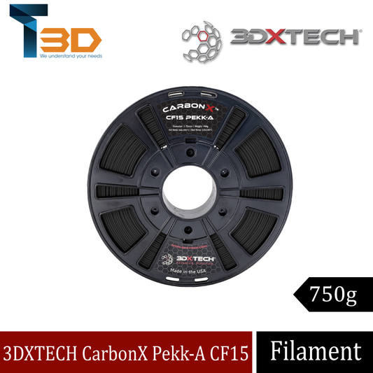 3DXTECH CarbonX Carbon Fiber PEKK-A + CF 15